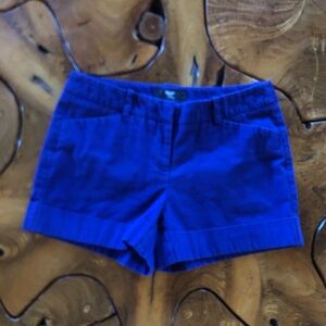 Mossimo Stretch Fit 3 Coupe 3 Tan Purple Shorts with Pockets and Cuffed